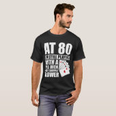 T-shirt Funny 80th Birthday Ker Player 80 Year Old  (Devant entier)