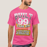 T-shirt Funny 99th Birthday Shirt Vintage construit 99 ans<br><div class="desc">Funny 99th Birthday Shirt Vintage Construit Il Y A 99 Ans Plaisanterie.</div>