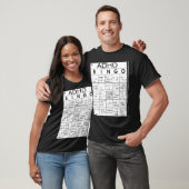 T-SHIRT FUNNY ADHD (Unisexe)