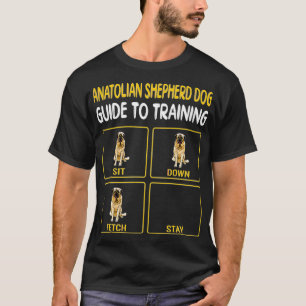 T-shirt Funny Anatolian Berger Chien Guide D'Entraînement 