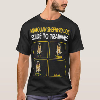 T-shirt Funny Anatolian Berger Chien Guide D'Entraînement 