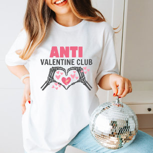 T-shirt Funny Anti Valentine's Day Cadeau mignon Coeur sol