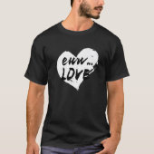T-shirt Funny Anti Valentines Day Heart Love For Single Pr (Devant)