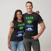 T-shirt Funny Apocalypse  2020 Pandemic 2021 Alien (Unisexe)