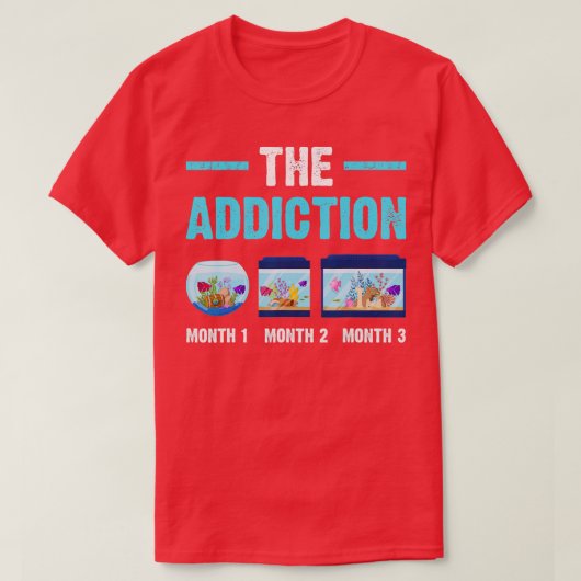T-shirt Funny Aquarium Fish Tank Lover Aquarist Fishkeepin (Design devant)