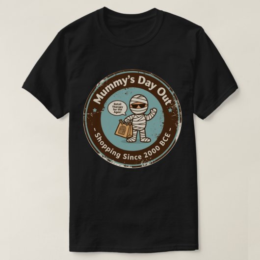 T-shirt Funny Archaeology Humour commercial (Design devant)