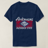 T-shirt Funny Arkansas Razorback State (Design devant)
