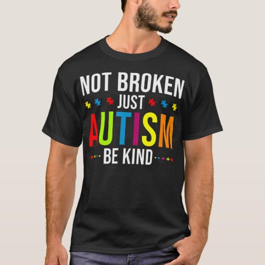 T-shirt Funny Autism Awareness Support Autistic Youth (Devant)