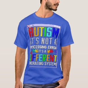 T-shirt Funny Autisme cite Neurodiversity Awareness Suppor
