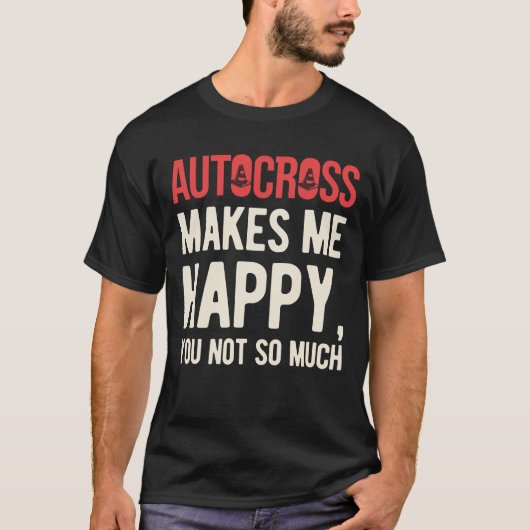 T-shirt Funny Autocross (Devant)