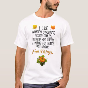 T-shirt Funny Automne 2024 Novembre Élection Pro-Harris