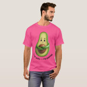 T-shirt Funny Avocado Tote – I’m Not Extra, I’m Essential (Devant entier)