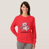 T-shirt Funny Axolotl Gamer Lag (Devant entier)