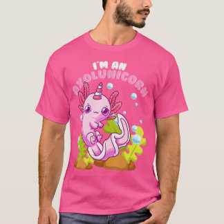 T-shirt Funny Axolotl Unicorn Lover mexicain Salamander