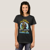 T-shirt Funny B Fishing Birthday Tee - Father's Day Old Ma (Devant entier)