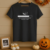 T-shirt Funny Baby Chargement Progrès Halloween Maternité