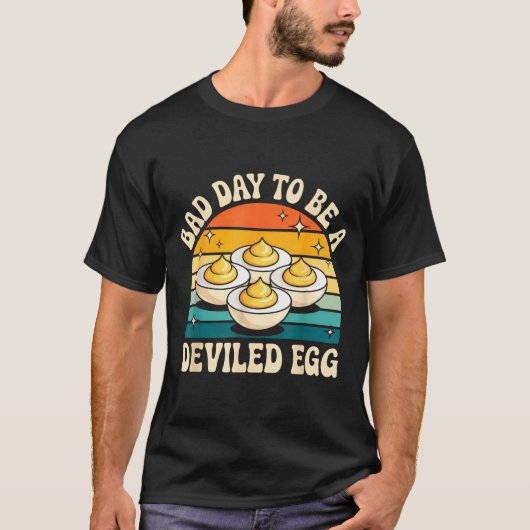 T-shirt Funny Bad Day To Be A Deviled Egg Meme (Devant)