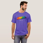 T-shirt Funny Baguette Rainbow Faguette LGBTQ Pride Month (Devant entier)