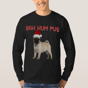 T-shirt Funny Bah Hum Carlin Chien Noël Cadeau de Noël Pèr