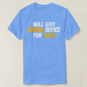 T-shirt Funny, Baker Pastry Chef Will Give Baking Advice F (Design devant)