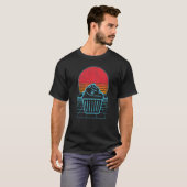 T-shirt Funny Baking Cupcake Baker Cupcake 80s 90s Rétro (Devant entier)