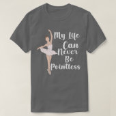 T-shirt Funny Ballet Funny Ballerina (Design devant)