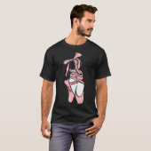 T-shirt Funny Ballet Pointe For Ballerina Ballet Dancer Gi (Devant entier)