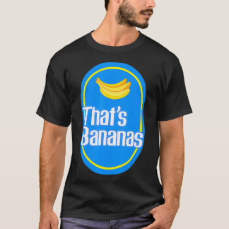 T-shirt Funny bananas THATS BANANAS Halloween costume
