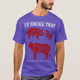 T-shirt Funny Barbecue rétro BBQ