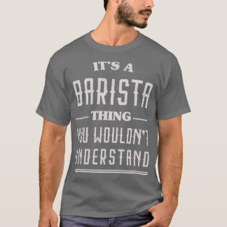 T-shirt Funny Barista 2