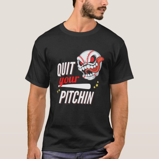 T-shirt Funny Baseball (Devant)