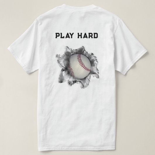 T-shirt Funny Baseball (Design dos)