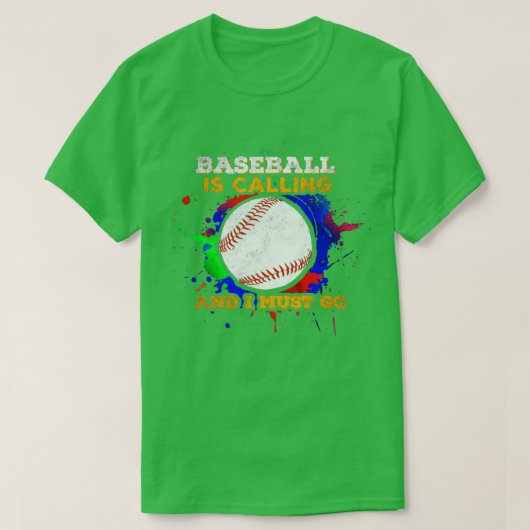 T-shirt Funny Baseball1 (Design devant)