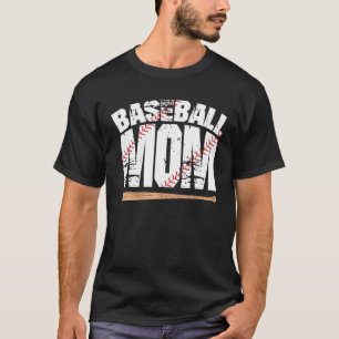 T-shirt Funny Baseball Maman Venin For Women Mothers Day