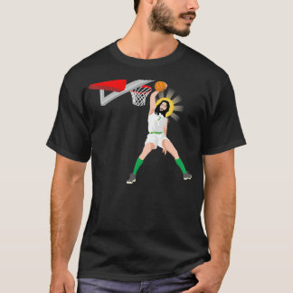 T-shirt Funny Basketball Jésus Humour chrétien Slam Dunk
