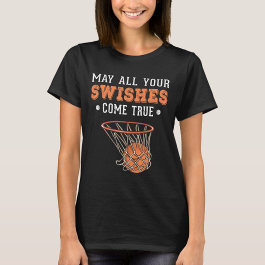 T-shirt Funny Basketball Puns 3 Points Garçons Filles Noël (Devant)