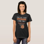 T-shirt Funny Basketball Puns 3 Points Garçons Filles Noël (Devant entier)
