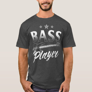 T-shirt Funny Bass Guitare Lover Graphisme Femmes et Homme