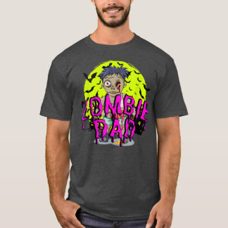 T-shirt Funny Bats Zombie Papa
