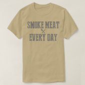 T-shirt Funny Bbq Smoker Accessoire Pitmaster Papa Grillin (Design devant)