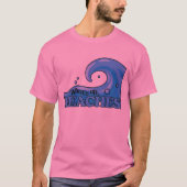 T-shirt Funny Beach Wave débardeur (Devant)