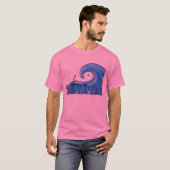 T-shirt Funny Beach Wave débardeur (Devant entier)
