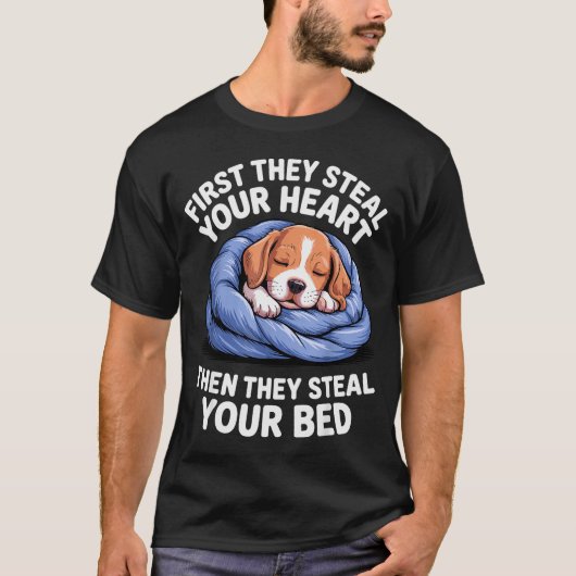 T-shirt Funny Beagle Design For Men Women Hound Beagle Dog (Devant)