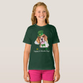 T-shirt Funny Beagle Gold St. Patricks Day (Devant entier)