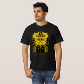 T-shirt Funny Bear Camp Adventure Canada (Devant entier)
