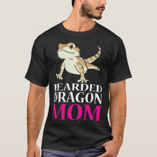 T-shirt FUNNY BEARARN DRAGON MOM Propriétaires d'animaux d