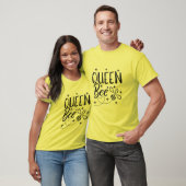 T-shirt Funny Beekeeper Cadeau Queen Bee Crown Bee Queen (Unisexe)