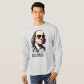 T-shirt Funny Benjamin Franklin (Devant entier)