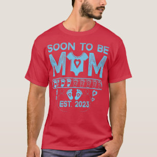 T-shirt Funny Bientôt Être maman Maman Funny Grossesse Ano