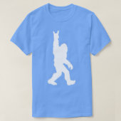 T-shirt Funny Bigfoot Rock and Roll for Sasquatch Believer (Design devant)